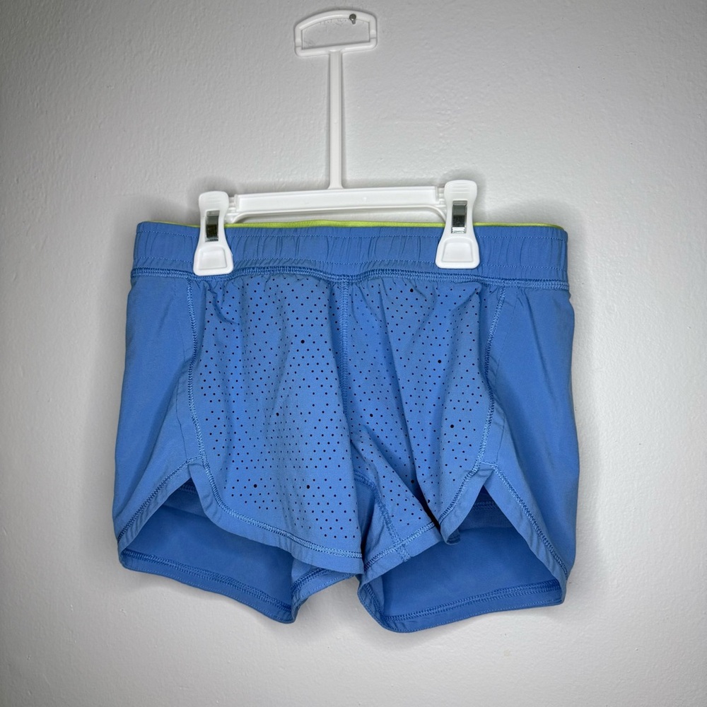 Ivivva Blue Athletic Shorts Elastic Waistband